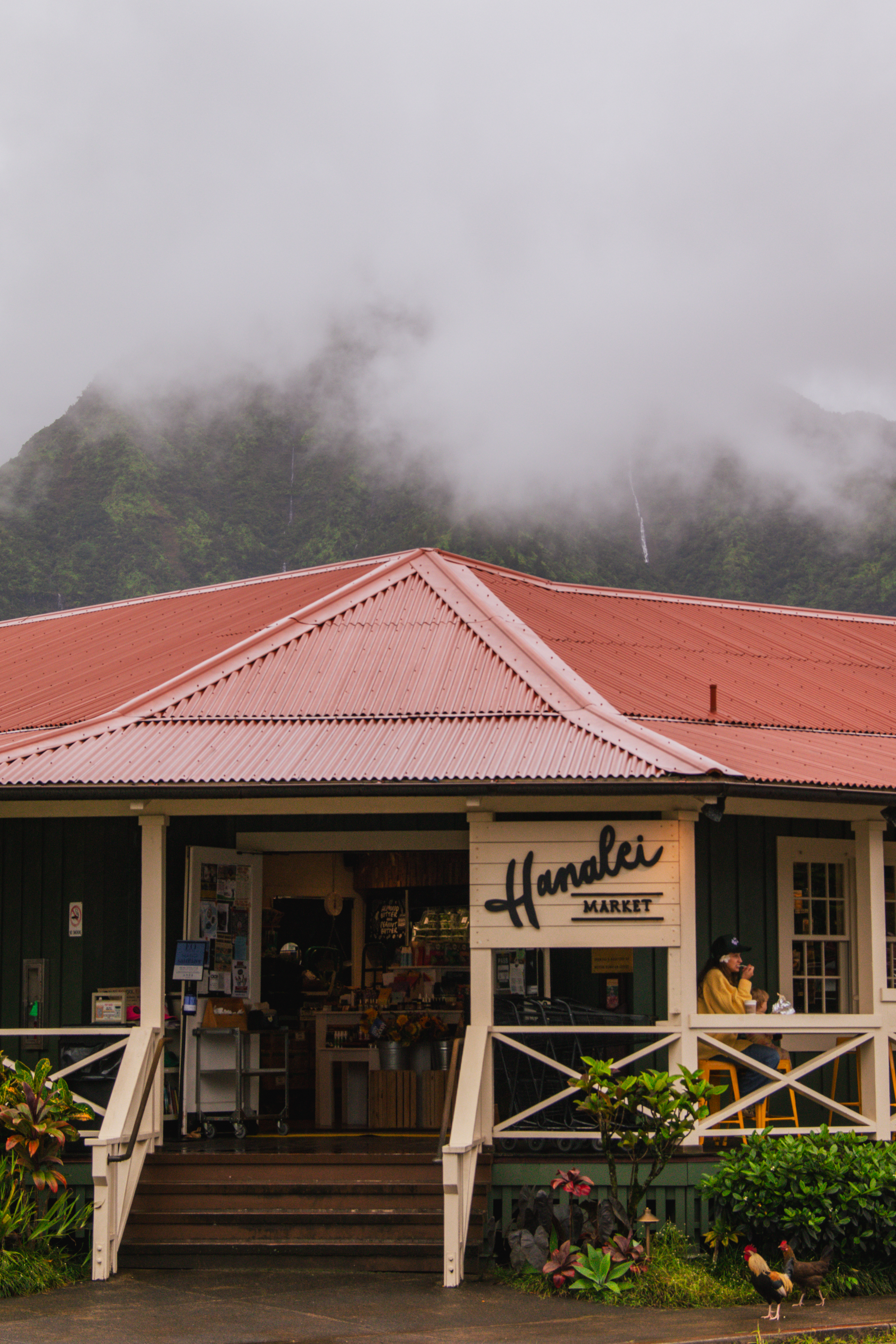A colorful local storefront
